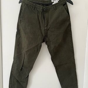 Hope's Dark Green Ankle Pants